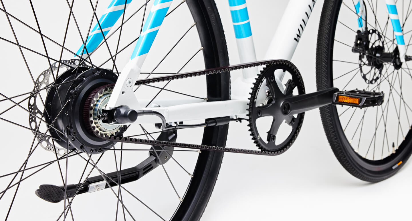 Williams Racing eBike close up